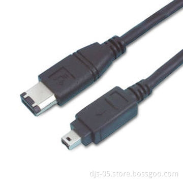 1394 4P to 6P Cable with High Performance, RoHS Compliant, Easy to Use, Best Price